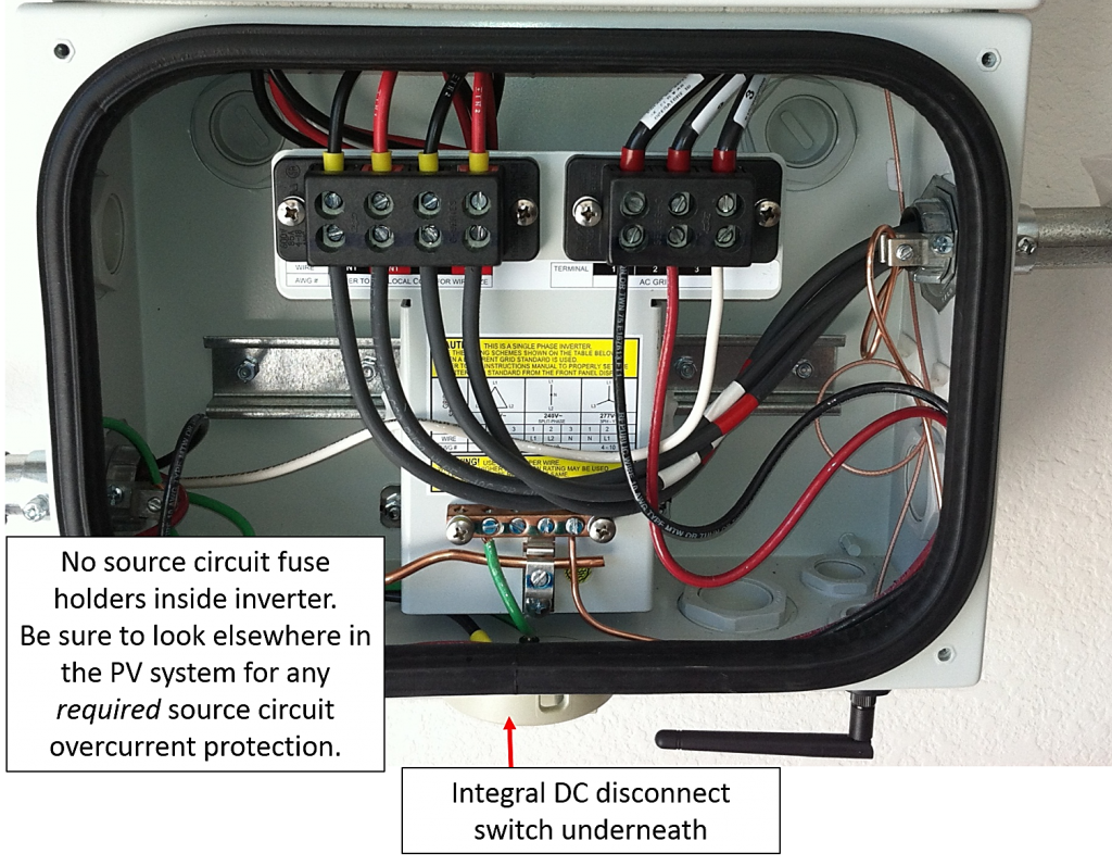 Inverter with DC Disconnect