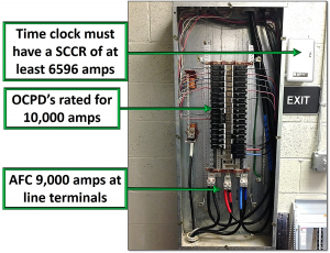 Time Clock with SCCR 