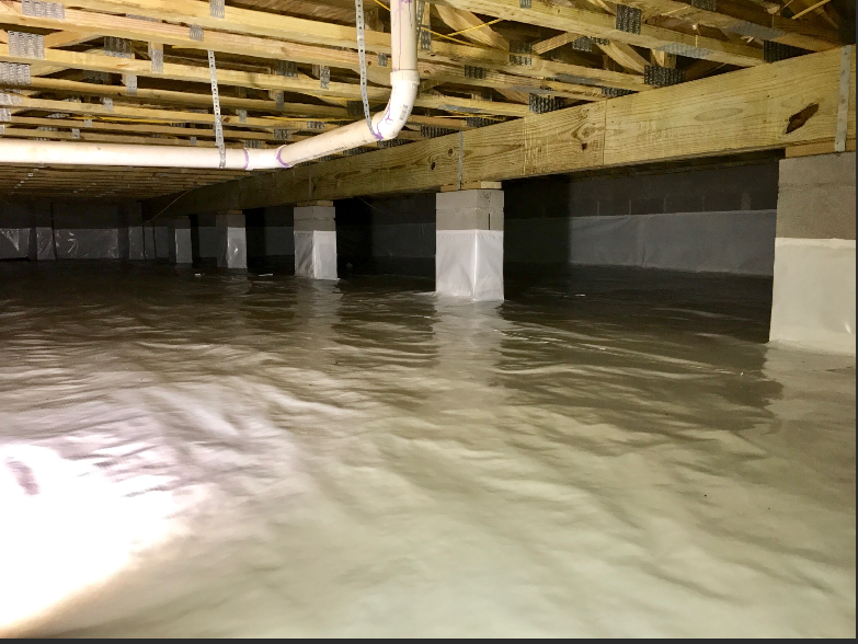Dehumidifying Sealed Crawlspaces