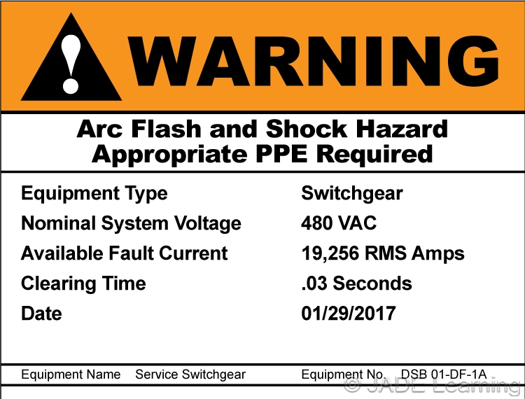 110.16(B) ArcFlash Hazard Warning. Service Equipment.