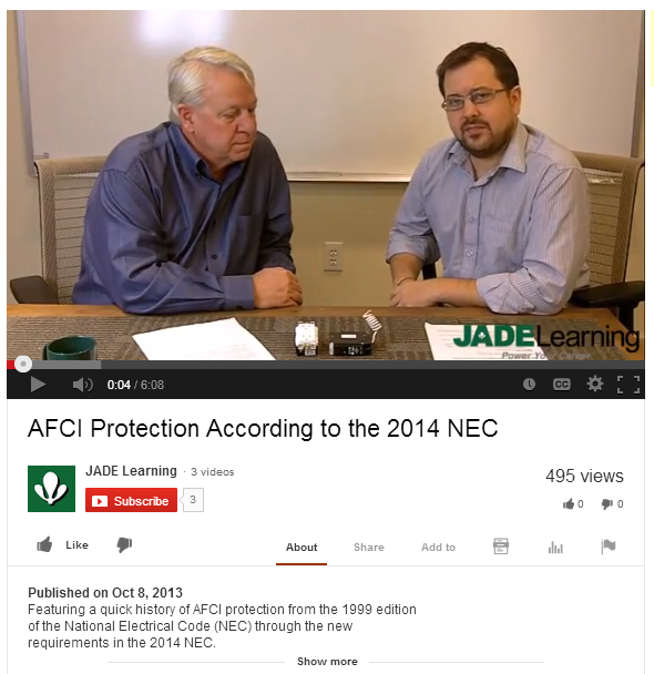 AFCI Protection and the NEC