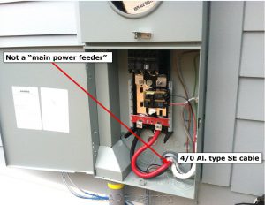 Image 4: Notice the two-pole 30-amp breaker just under the ... inverter split ac wiring diagram 