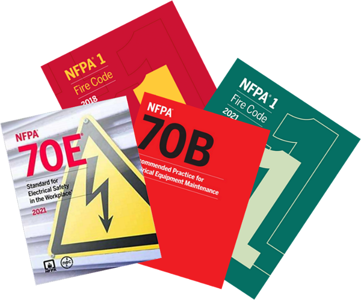 Hard copy NFPA books